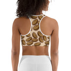 Coffee Is My Therapy Sports Bra