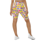Colorful Birthday Biker Shorts