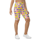 Colorful Birthday Biker Shorts