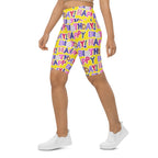 Colorful Birthday Biker Shorts
