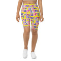 Colorful Birthday Biker Shorts