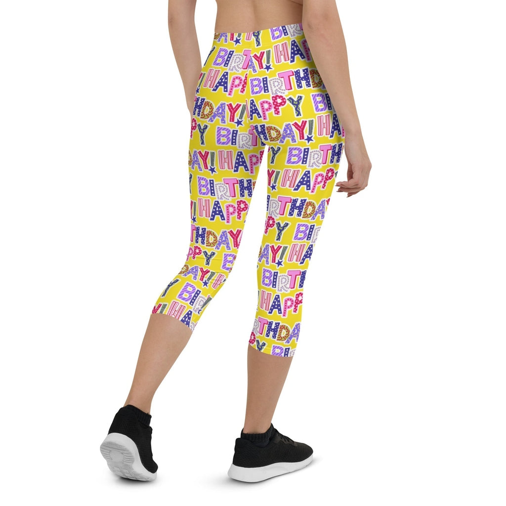 Colorful Birthday Capris