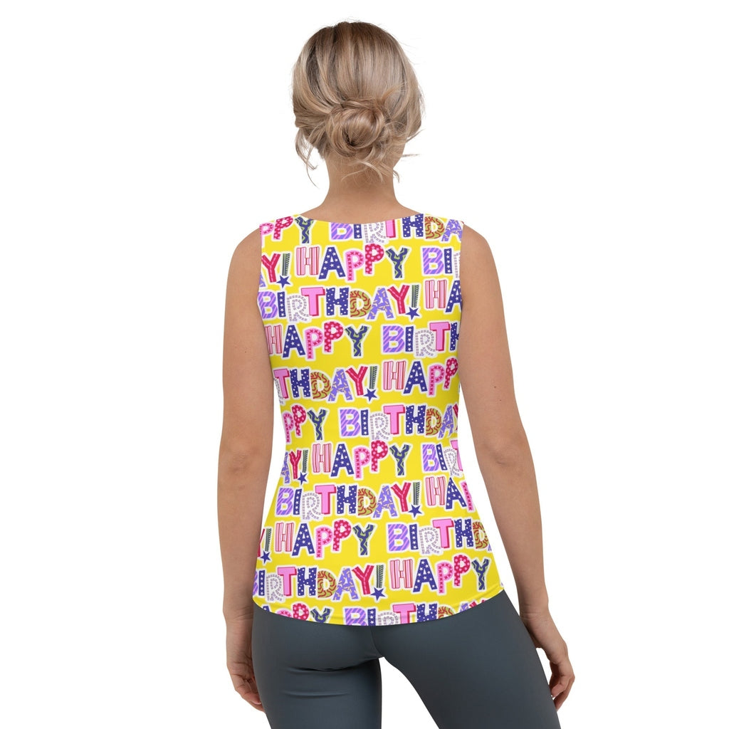 Colorful Birthday Tank Top