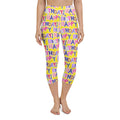 Colorful Birthday Yoga Capris