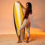 Colorful Birthday Yoga Capris