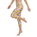 Colorful Birthday Yoga Capris