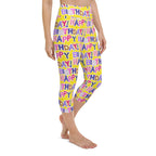 Colorful Birthday Yoga Capris