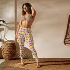 Colorful Birthday Yoga Leggings