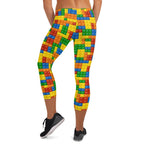 Colorful Blocks Capris