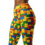 Colorful Blocks Yoga Leggings
