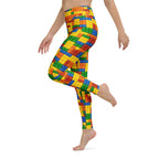 Colorful Blocks Yoga Leggings