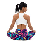 Colorful Christmas Yoga Leggings