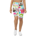 Colorful Doodles Biker Shorts