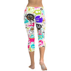 Colorful Doodles Capris