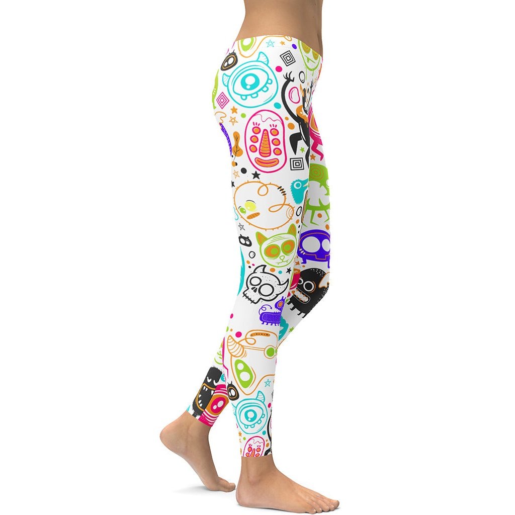 Colorful Doodles Leggings