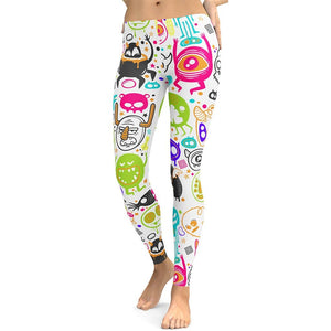 Colorful Doodles Leggings