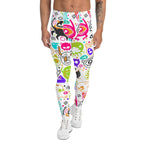 Colorful Doodles Men's Leggings