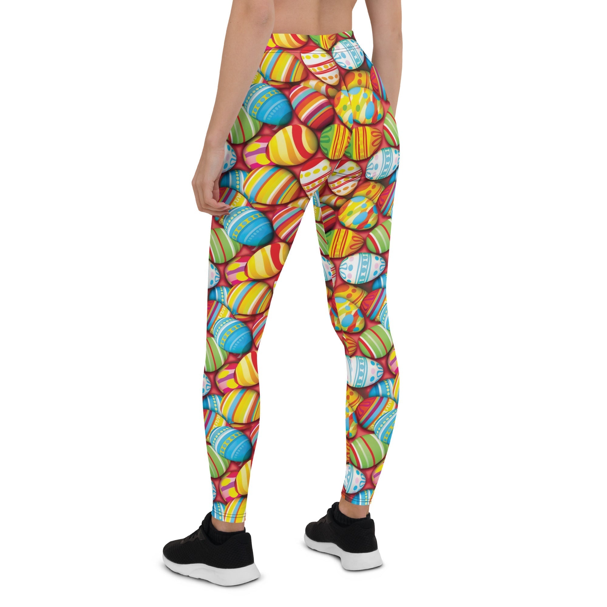 Colorful Easter Eggs Leggings