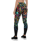 Colorful Gradient Stars Leggings