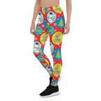 Colorful Holiday Joy Leggings