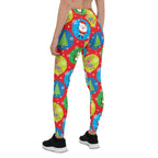 Colorful Holiday Joy Leggings