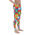 Colorful Holiday Joy Men's Leggings