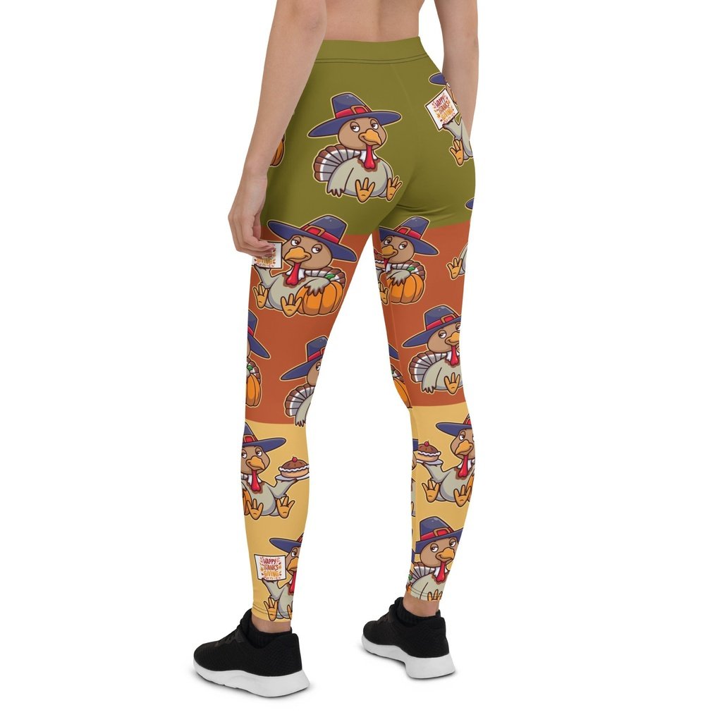 Leggings with shop turkeys on them