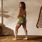 Colorful Turkey Print Yoga Leggings
