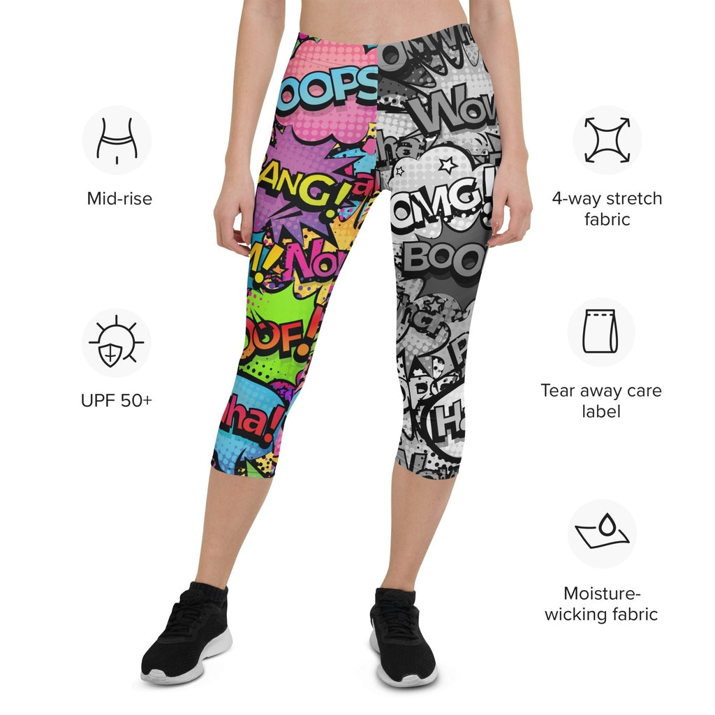 Comic Book Capris