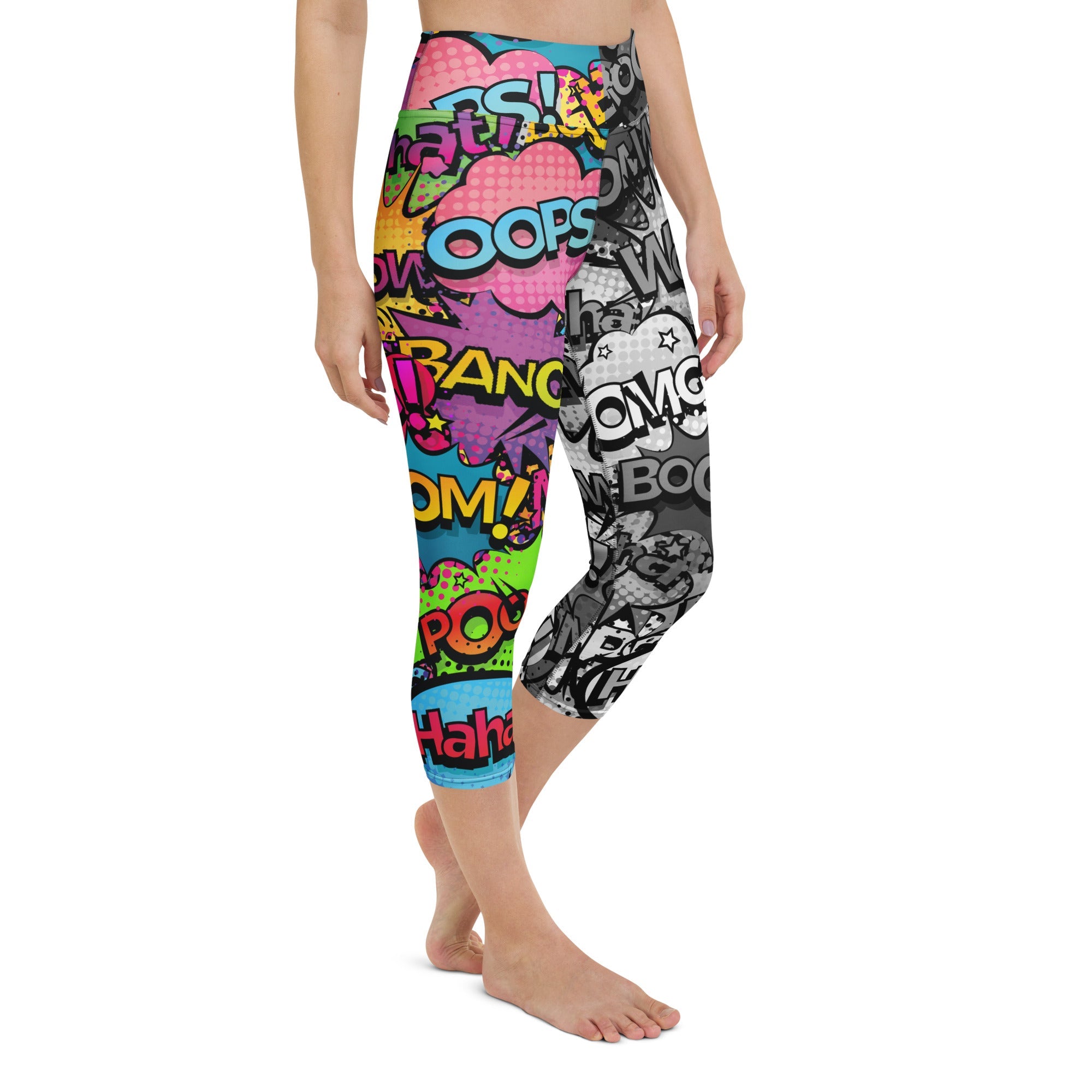 Comic Book Yoga Capris