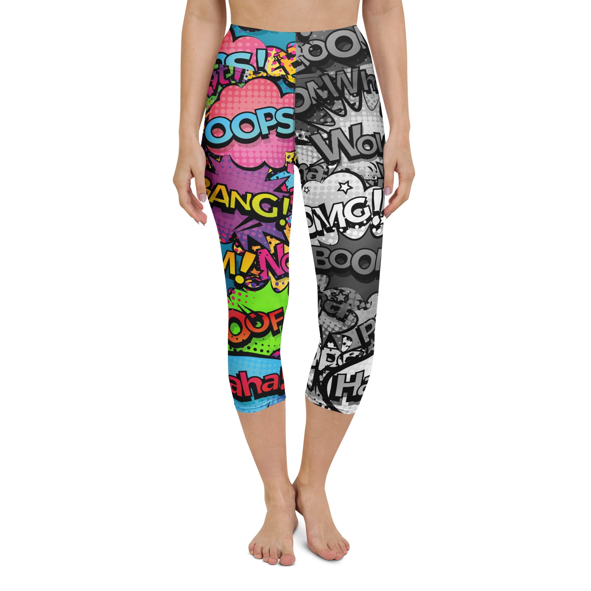 Comic Book Yoga Capris