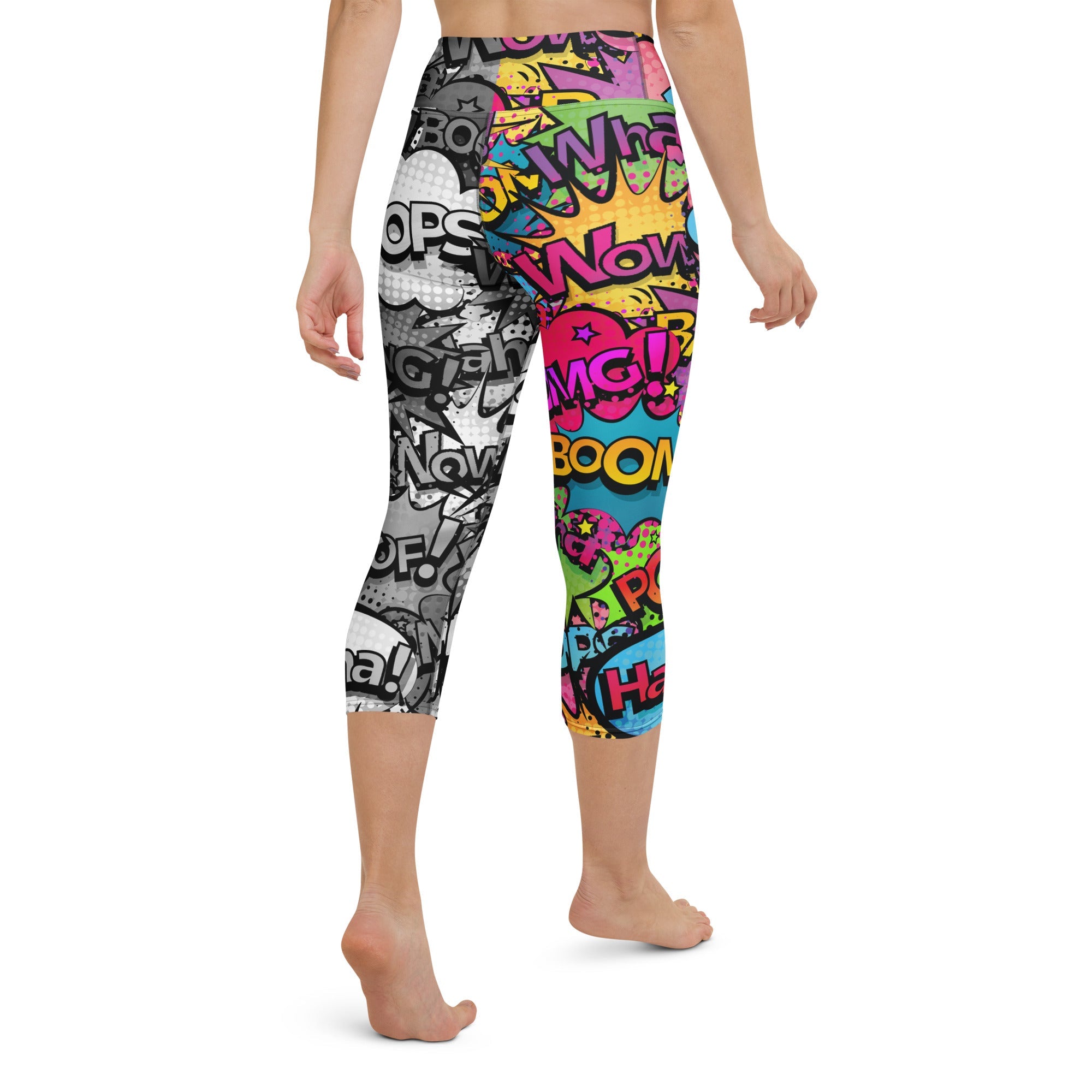 Comic Book Yoga Capris