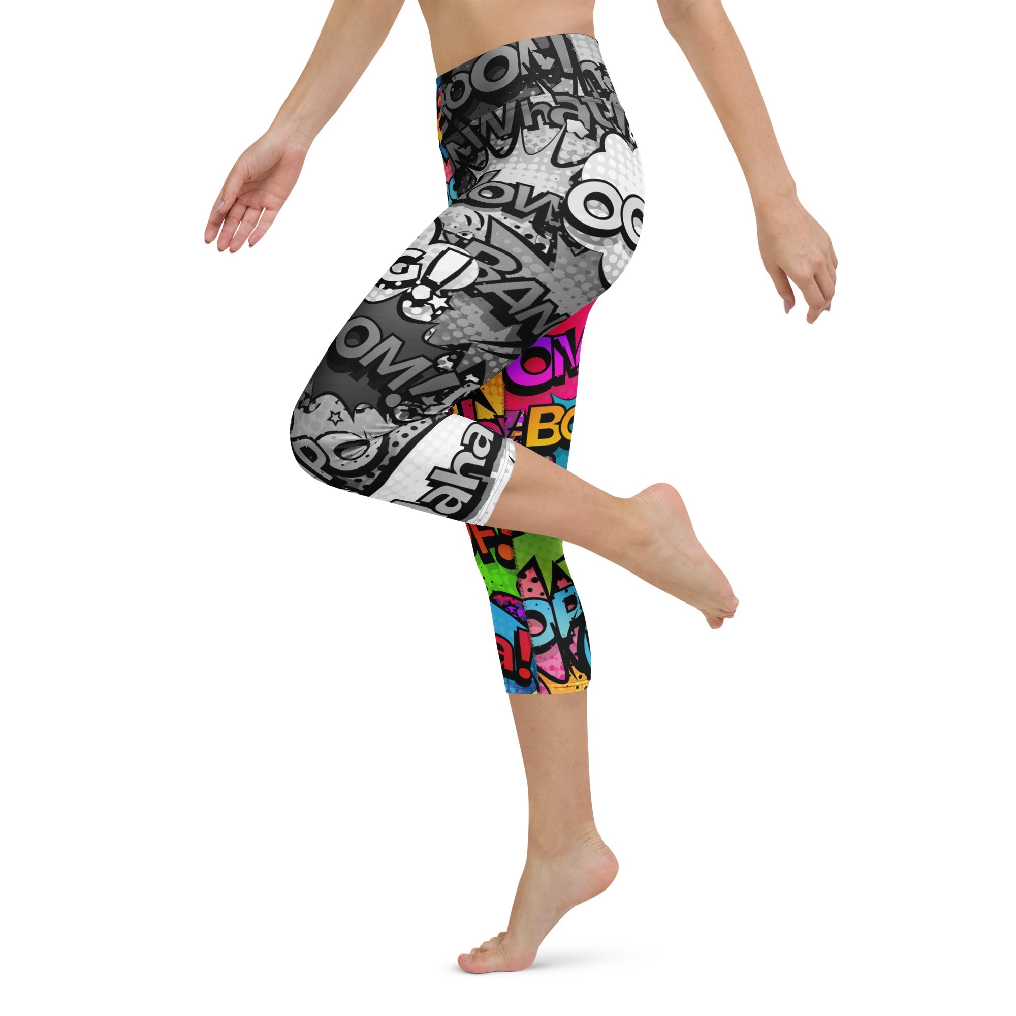 Comic Book Yoga Capris