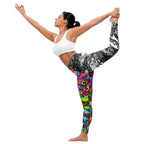 Comic Book Yoga Leggings