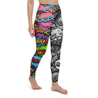 Comic Book Yoga Leggings