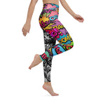 Comic Book Yoga Leggings