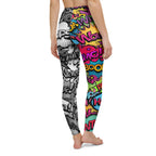 Comic Book Yoga Leggings