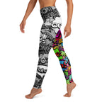 Comic Book Yoga Leggings