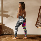 Comic Book Yoga Leggings