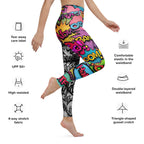 Comic Book Yoga Leggings