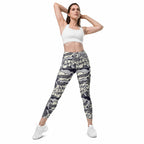 Cool Comic Leggings With Pockets