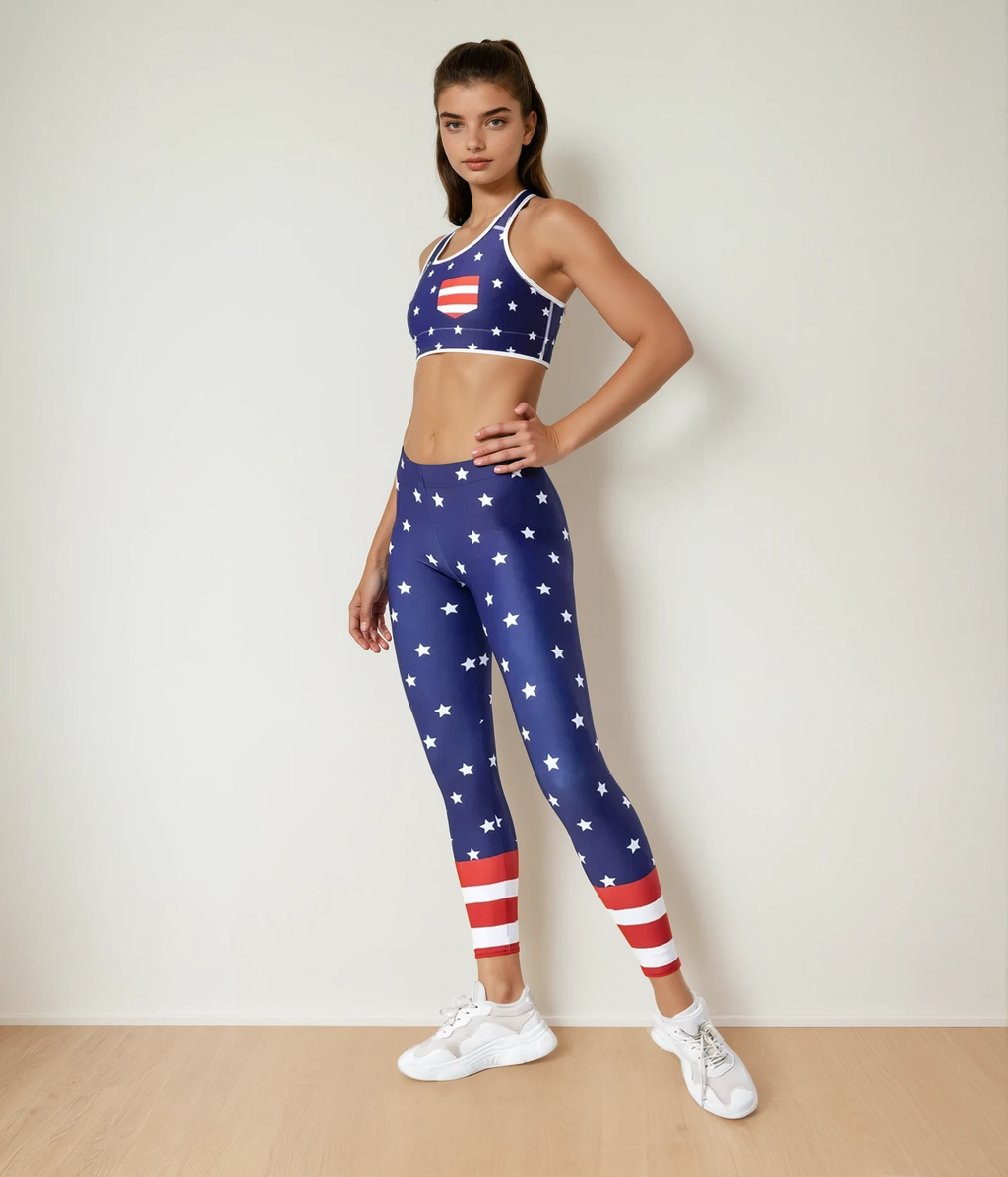 Cool Patriotic Leggings