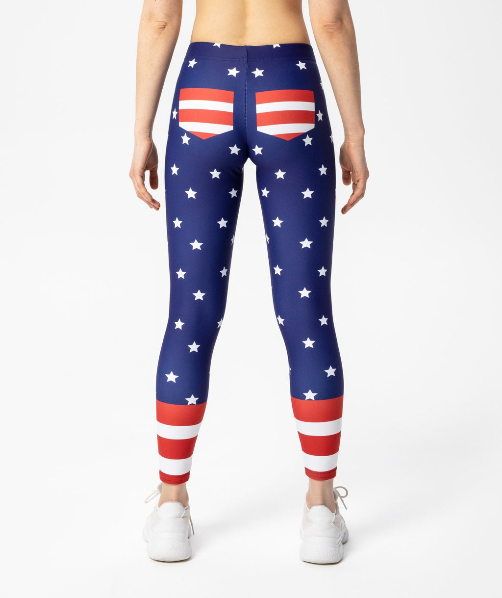 Cool Patriotic Leggings