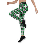 Cool Shamrock Pattern Leggings