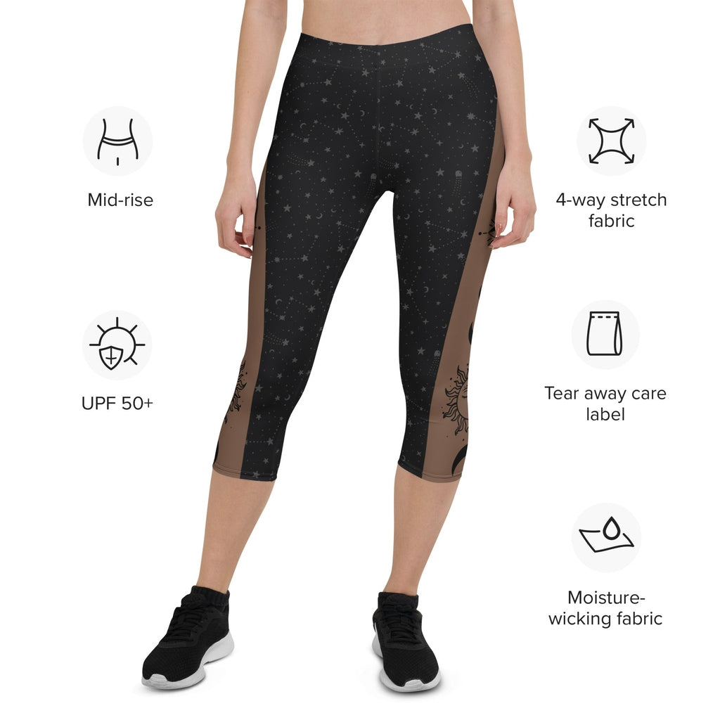 Crescent Moon Capris