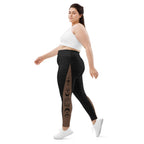 Crescent Moon Plus Size Leggings