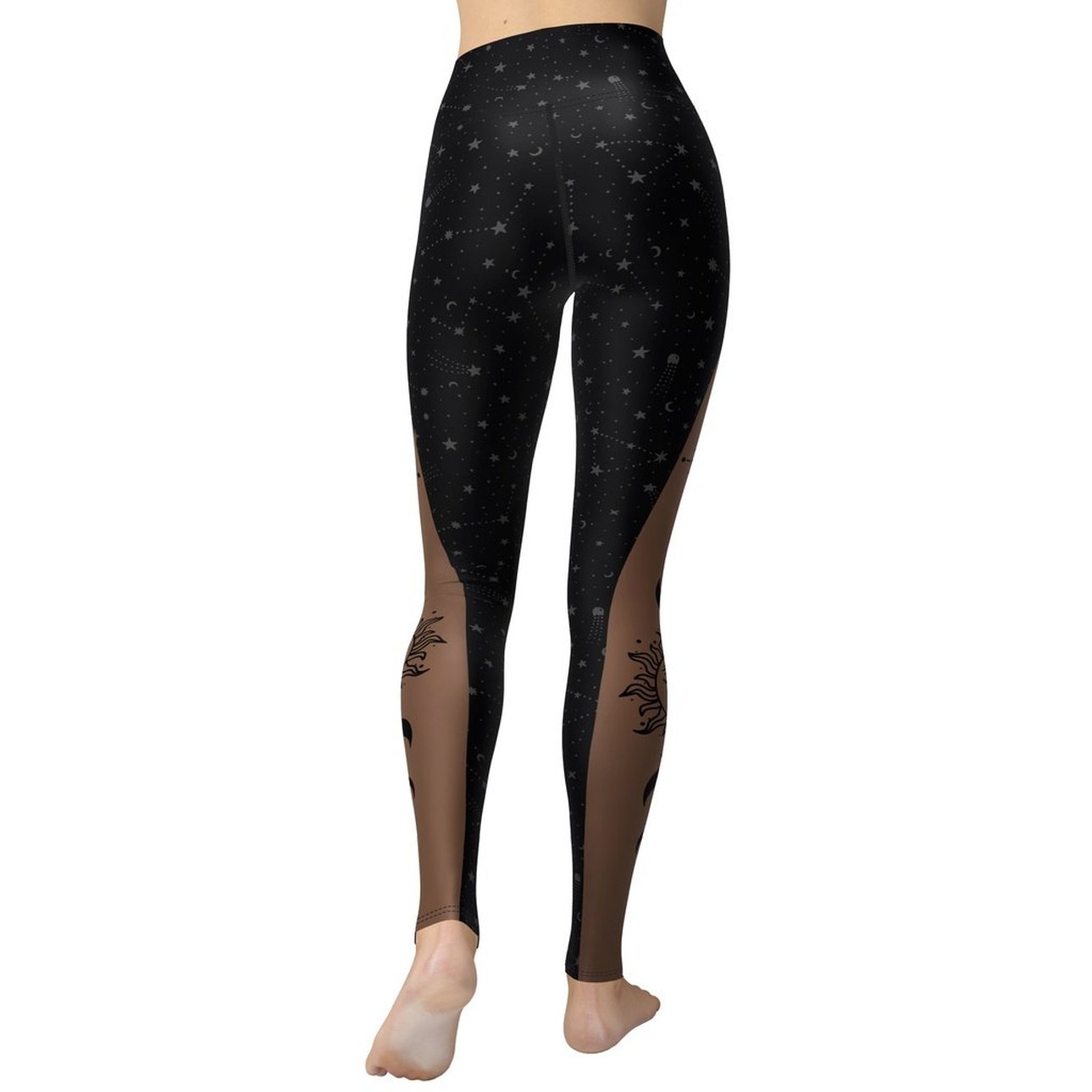 Crescent Moon Yoga Leggings