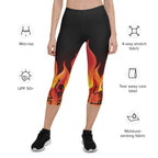 Crimson Inferno Capris