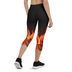 Crimson Inferno Capris