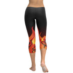 Crimson Inferno Capris